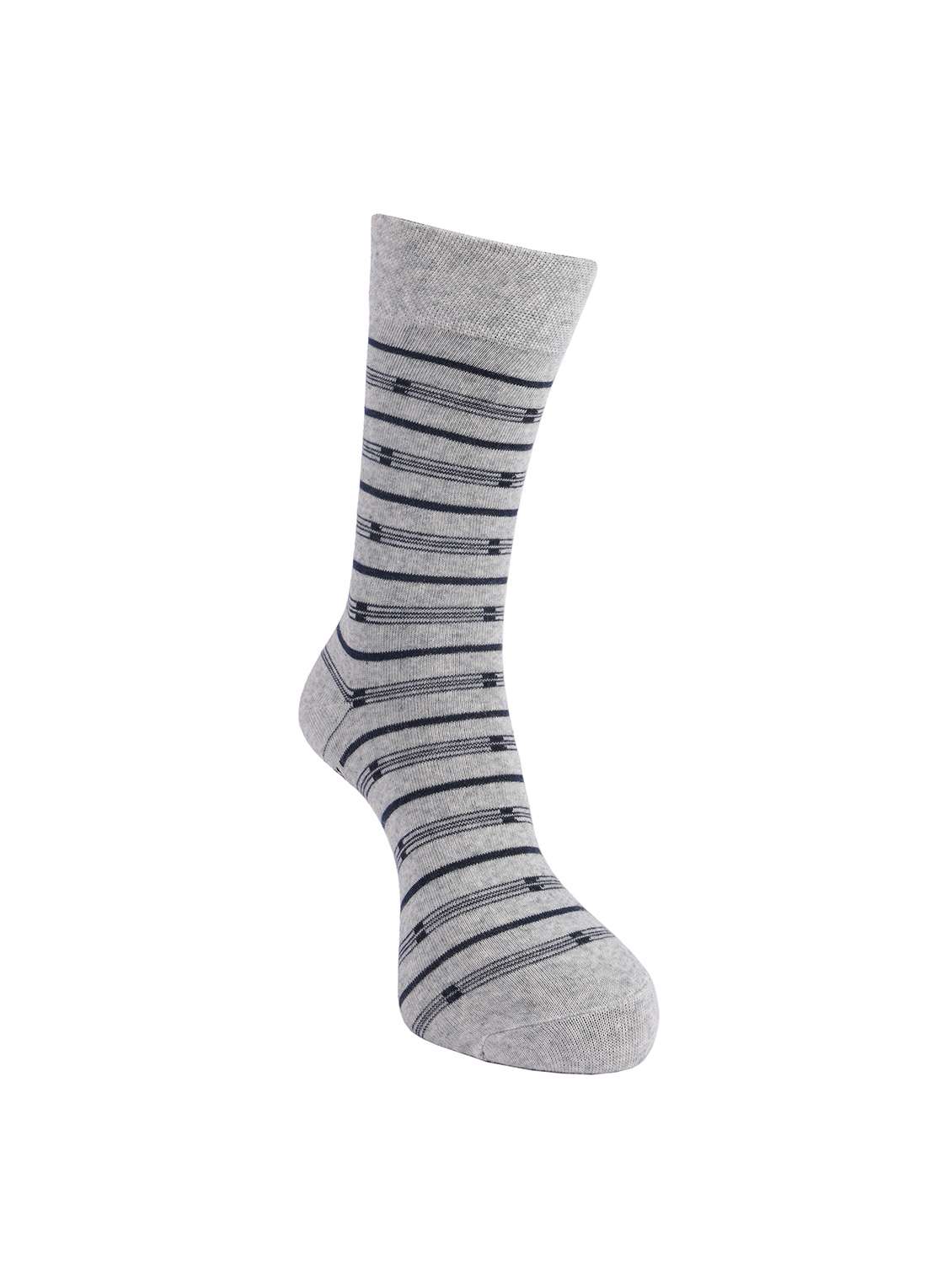 men striped above ankle length socks combo - 21588570 -  Standard Image - 4