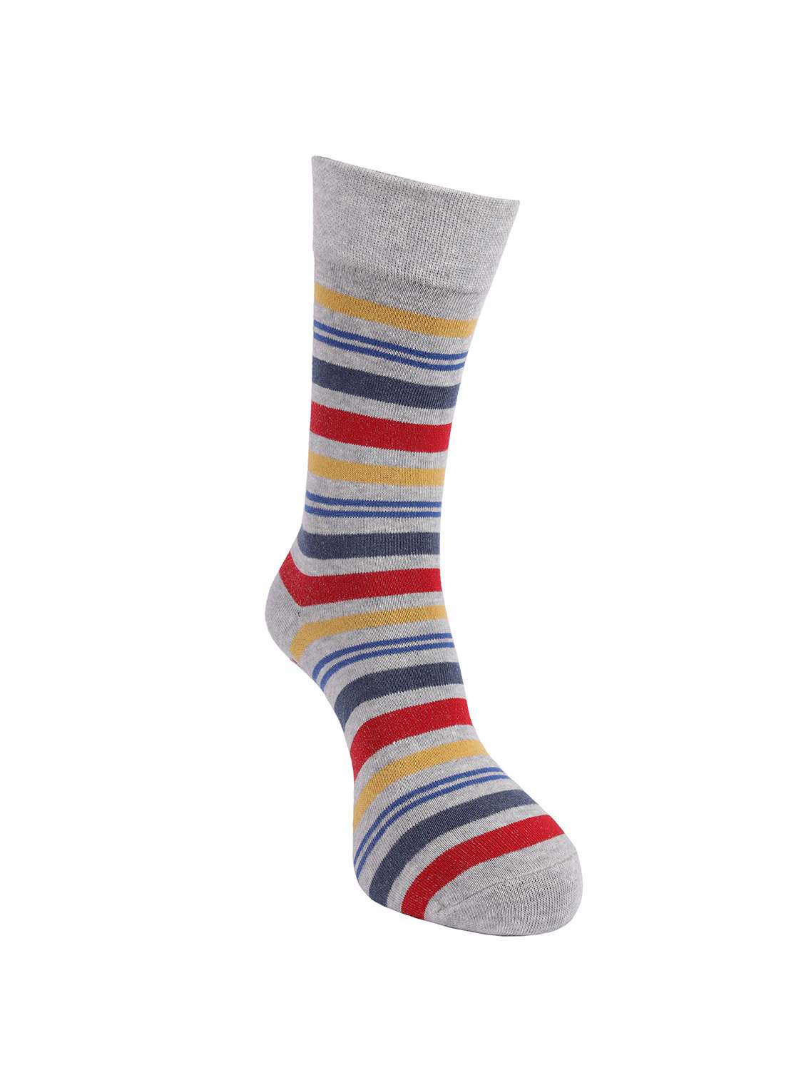 men striped above ankle length socks combo - 21588572 -  Standard Image - 4