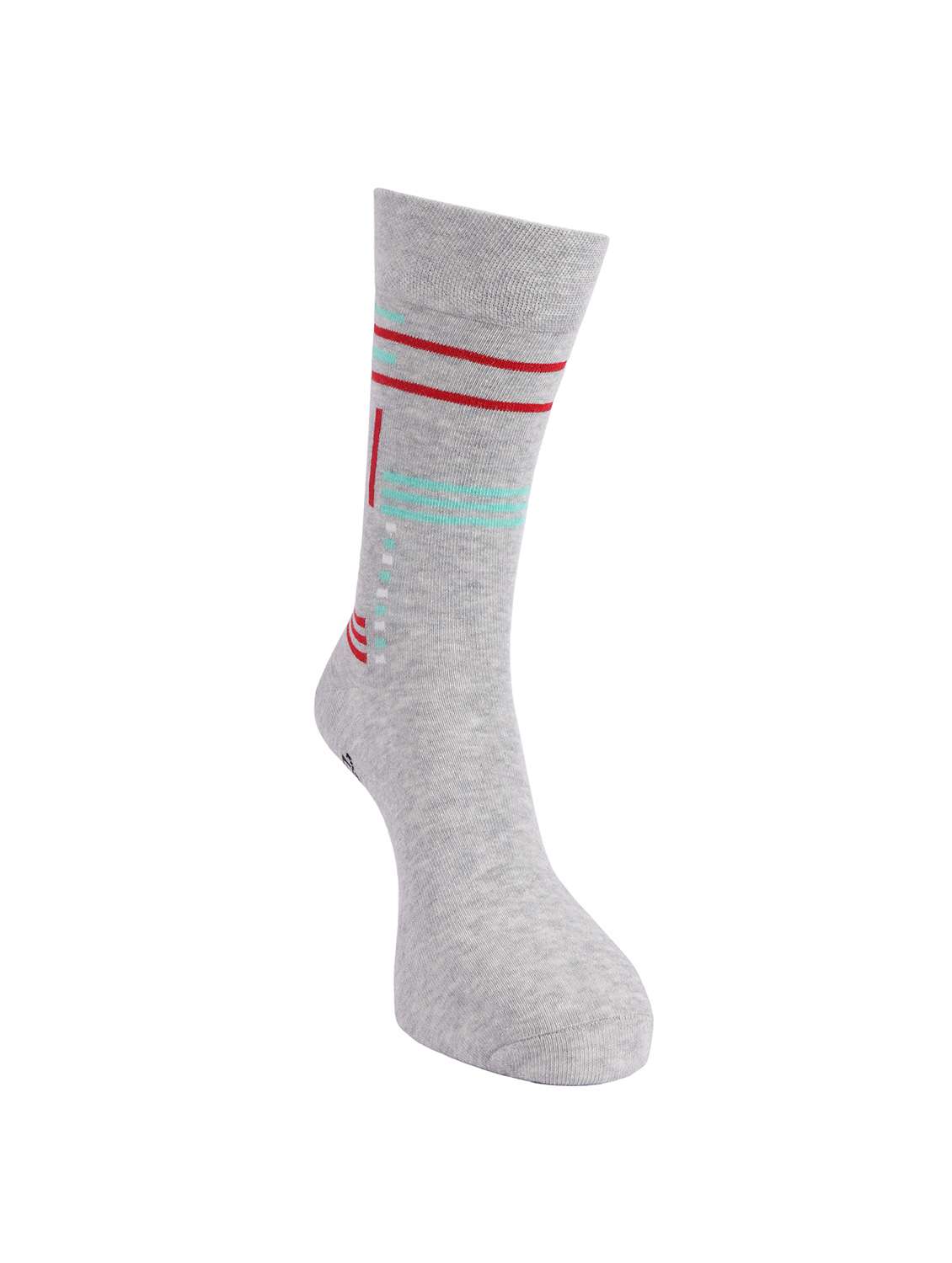 men striped above ankle length socks combo - 21588573 -  Standard Image - 1