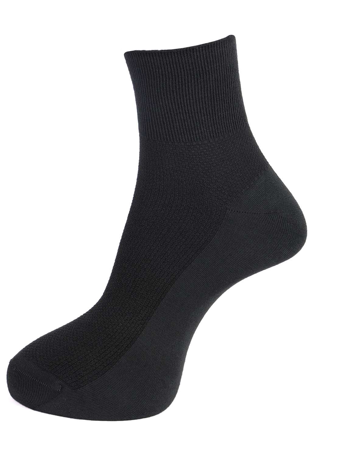 men solid ankle length socks combo - 21588658 -  Standard Image - 1