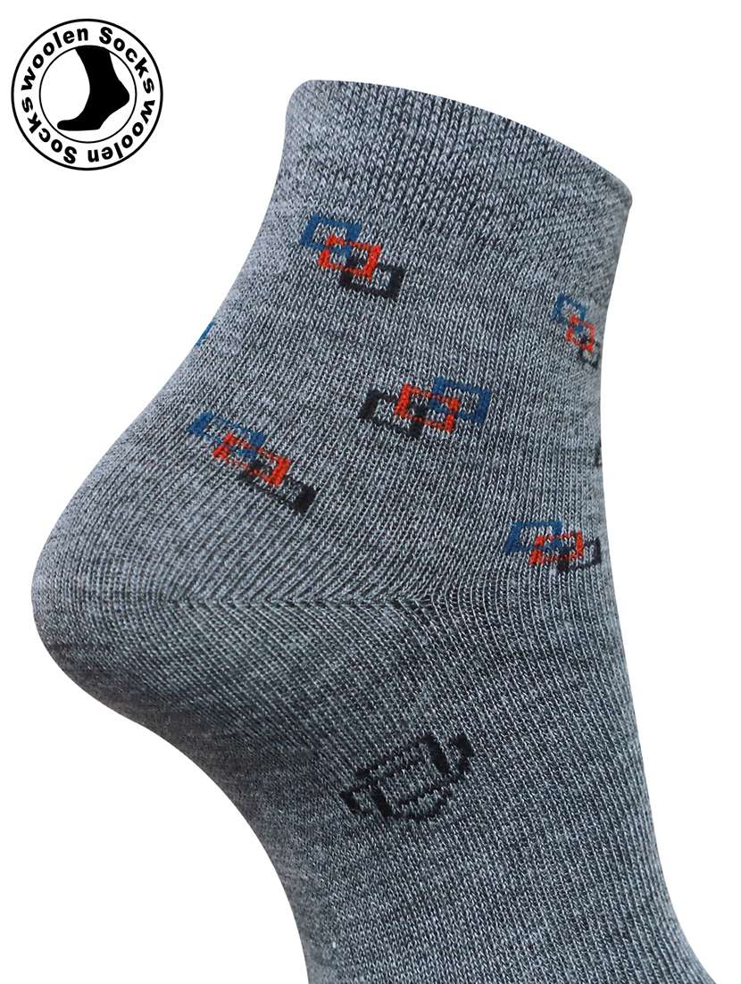 men printed ankle length socks combo - 21588670 -  Standard Image - 4