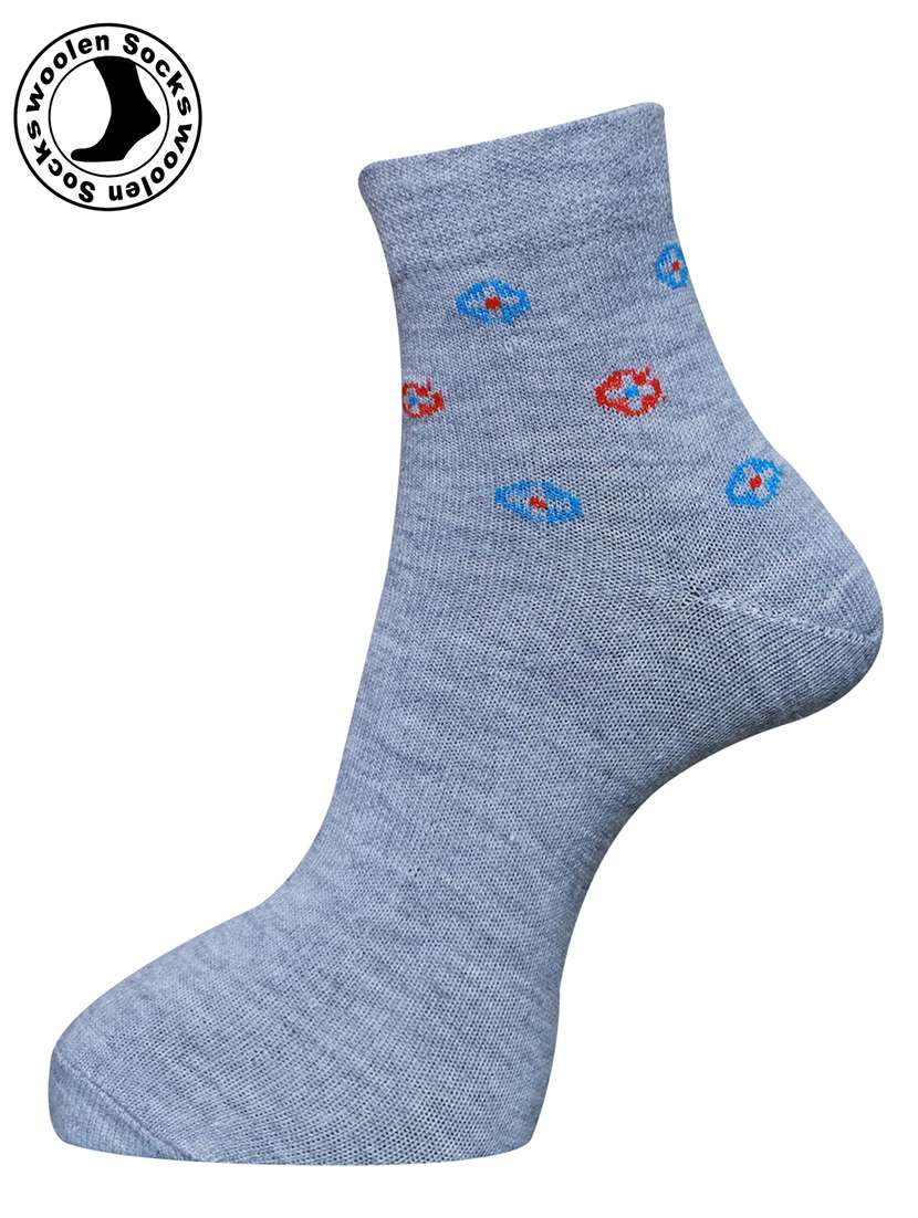 men printed ankle length socks combo - 21588672 -  Standard Image - 1