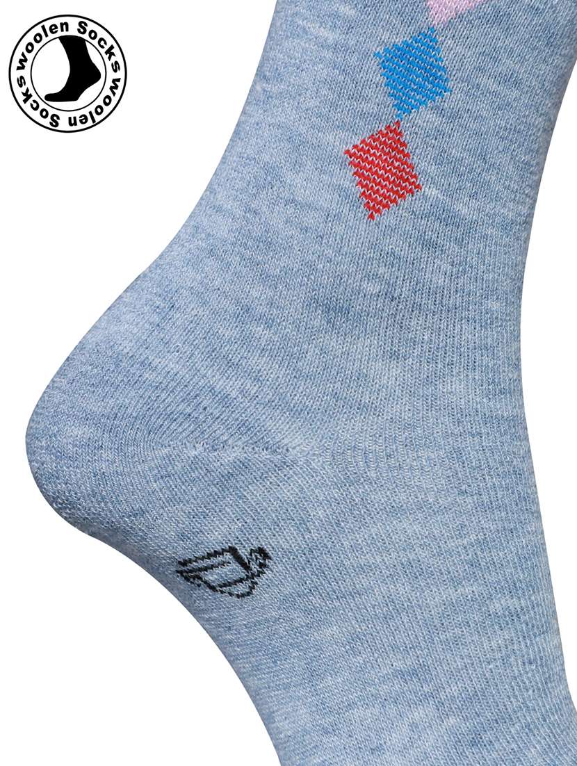 men pack of 3 printed above ankle length socks combo - 21588685 -  Standard Image - 4