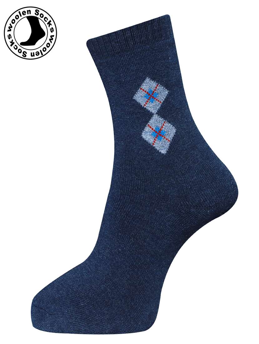 men pack of 3 printed above ankle length socks combo - 21588687 -  Standard Image - 1