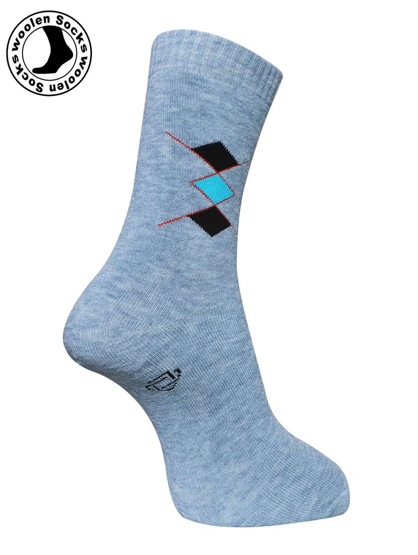 men pack of 3 printed above ankle length socks combo - 21588690 -  Standard Image - 1