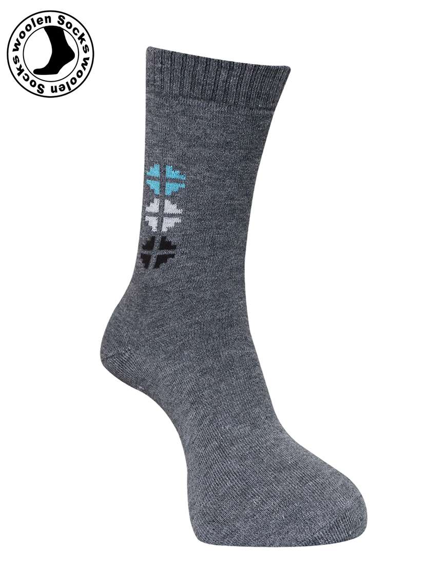 men pack of 3 printed above ankle length socks combo - 21588691 -  Standard Image - 1