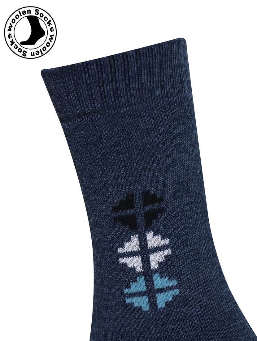 men pack of 3 printed above ankle length socks combo - 21588691 -  Standard Image - 4