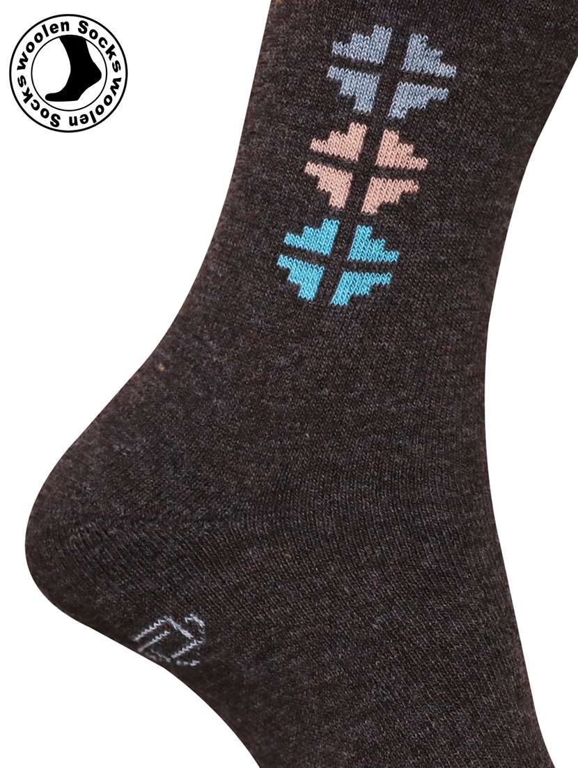 men pack of 3 printed above ankle length socks combo - 21588692 -  Standard Image - 4