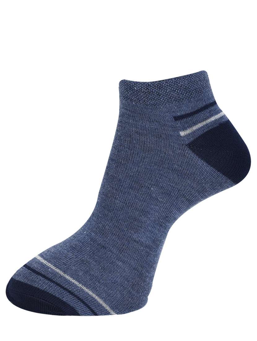 men self design ankle length socks combo - 21588705 -  Standard Image - 1