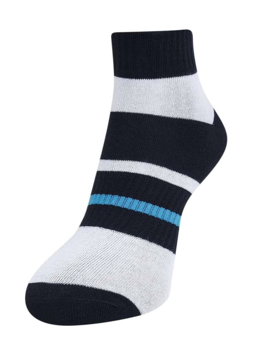 men color block ankle length socks combo - 21588717 -  Standard Image - 1