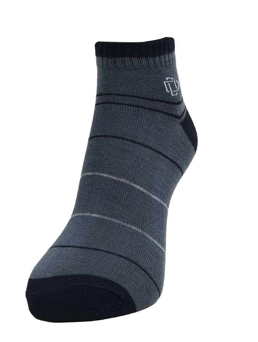 men striped ankle length socks combo - 21588725 -  Standard Image - 1