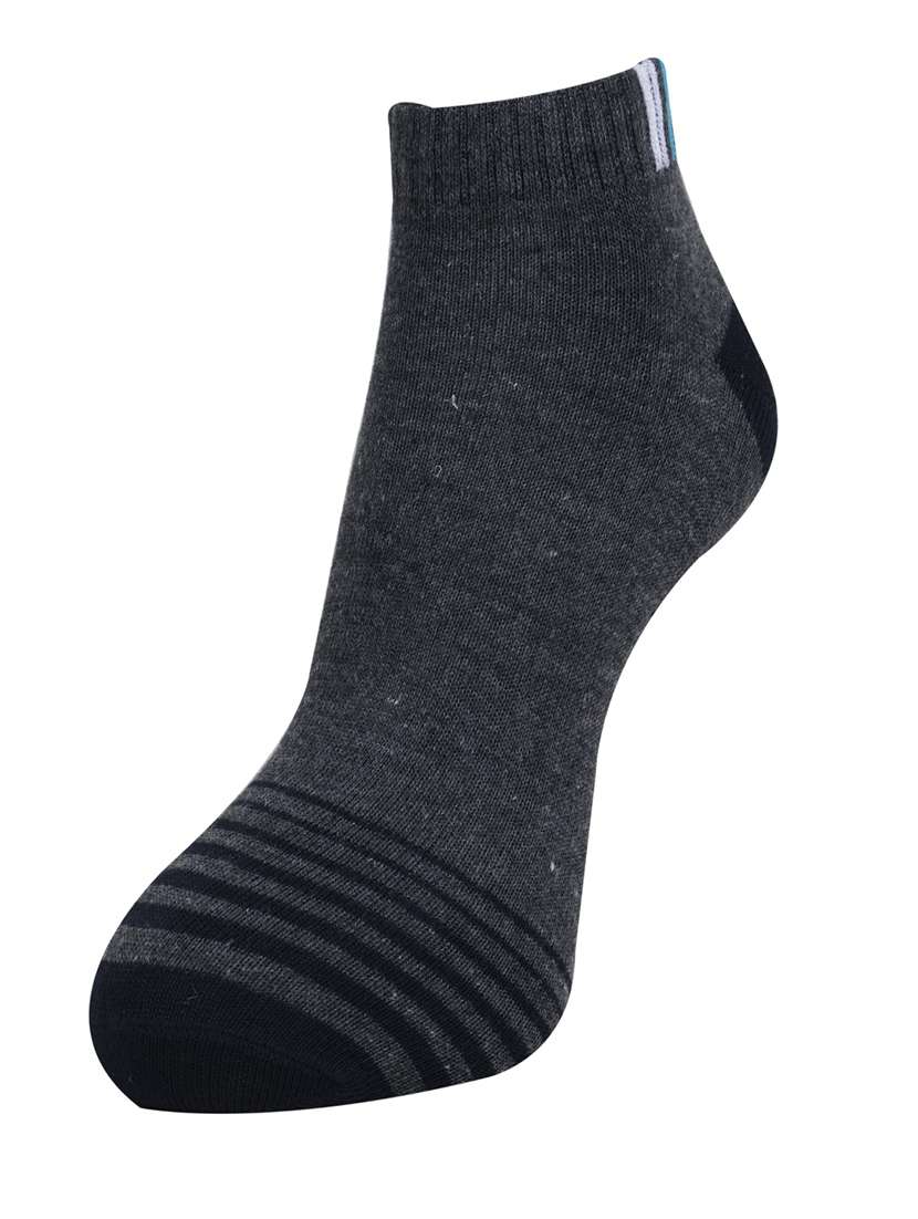 men striped ankle length socks combo - 21588727 -  Standard Image - 1