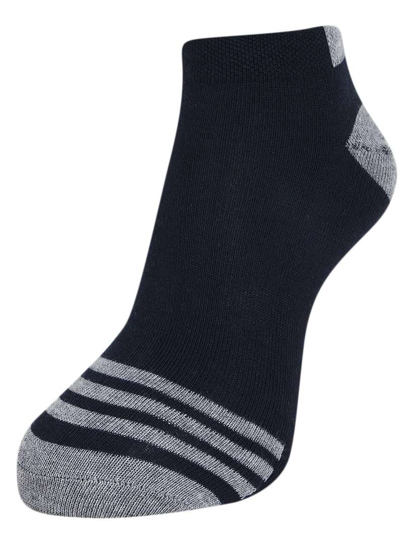 men striped ankle length socks combo - 21588731 -  Standard Image - 1
