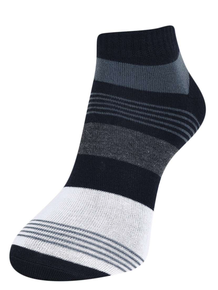 men color block ankle length socks combo - 21588734 -  Standard Image - 1