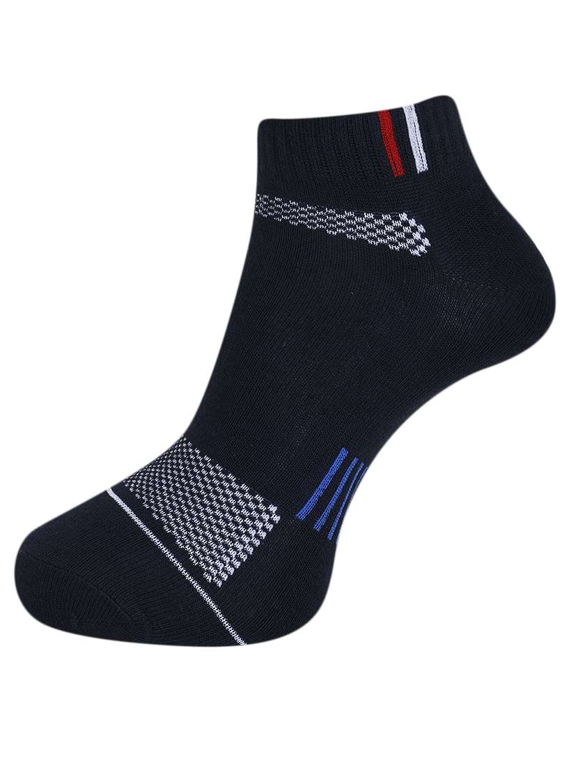 men self design ankle length socks combo - 21588737 -  Standard Image - 1