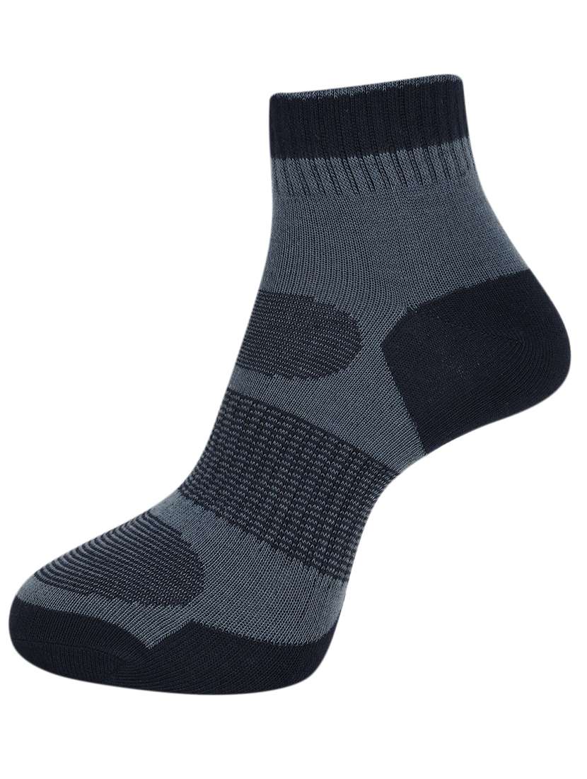 men color block ankle length socks combo - 21588745 -  Standard Image - 1