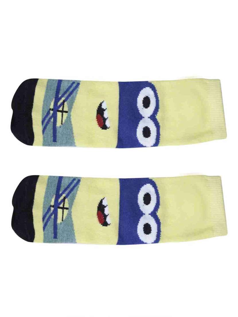 boys printed ankle length socks combo - 21588799 -  Standard Image - 1