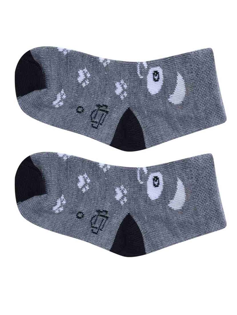 boys printed ankle length socks combo - 21588801 -  Standard Image - 4