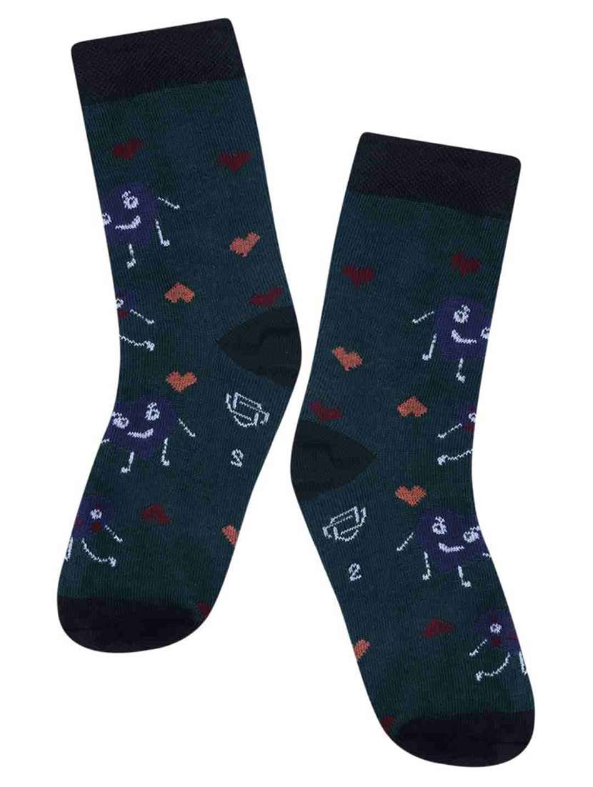 boys printed ankle length socks combo - 21588817 -  Standard Image - 4