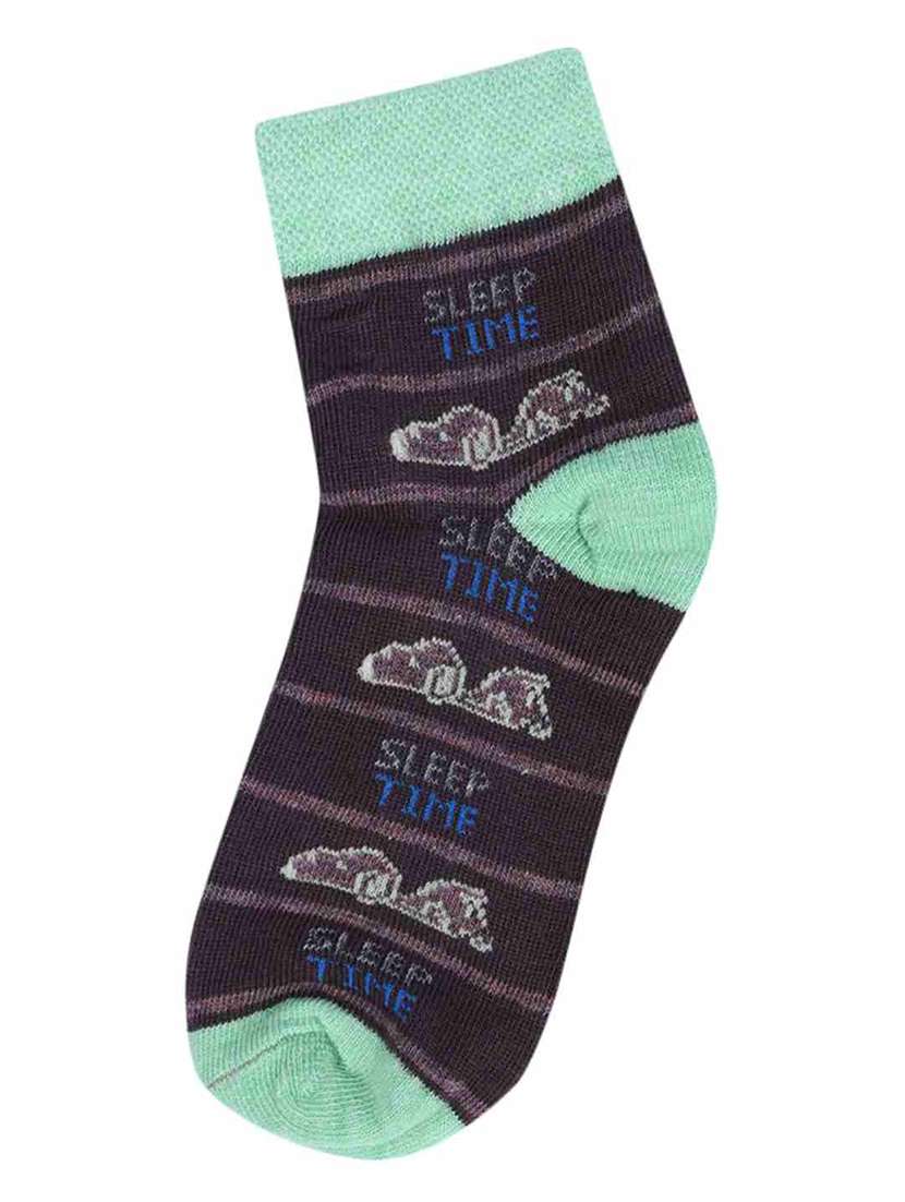 boys printed ankle length socks combo - 21588822 -  Standard Image - 4