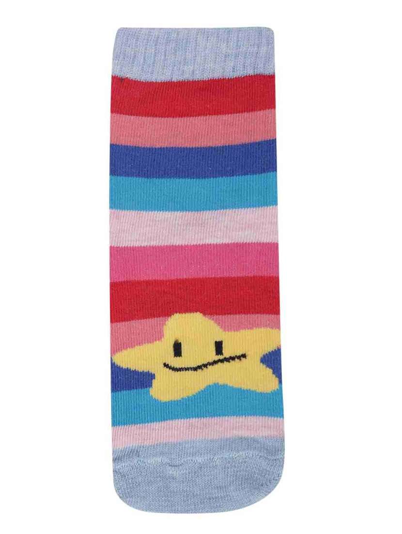 boys printed ankle length socks combo - 21588827 -  Standard Image - 1