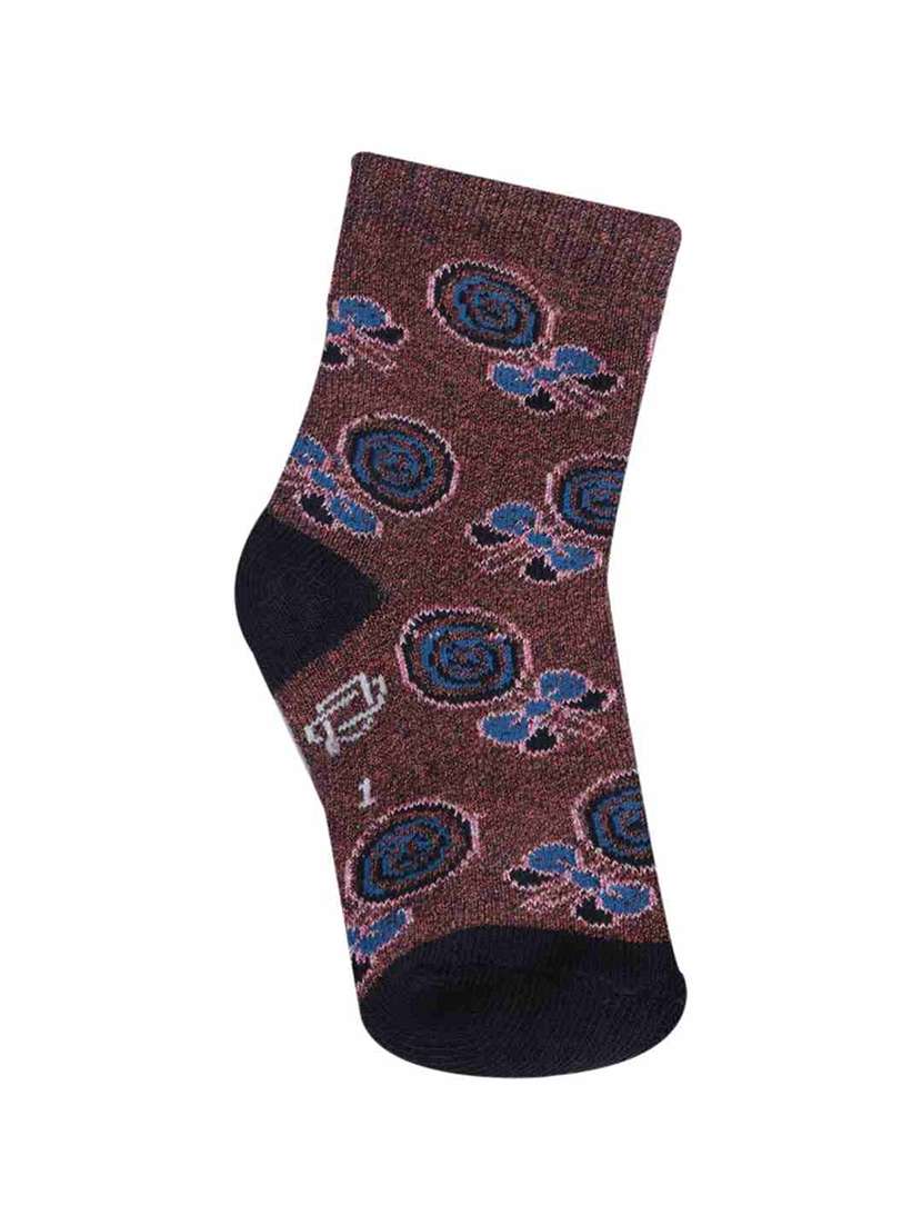boys printed ankle length socks combo - 21588844 -  Standard Image - 1