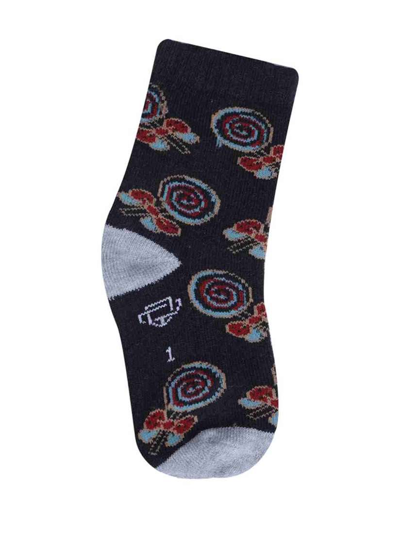 boys printed ankle length socks combo - 21588844 -  Standard Image - 4