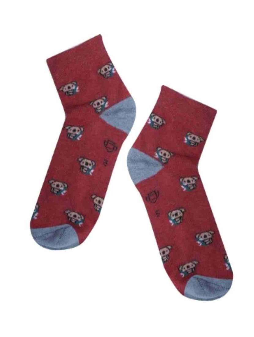 boys printed ankle length socks combo - 21588854 -  Standard Image - 4