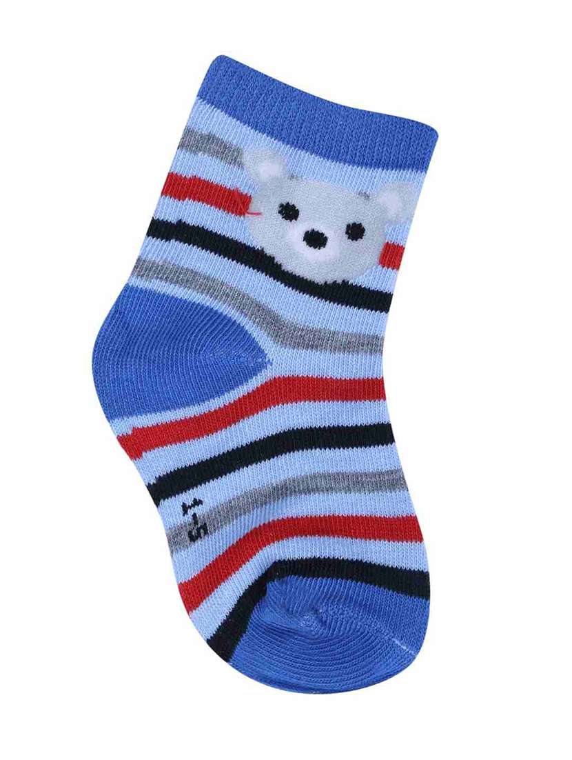 boys printed ankle length socks combo - 21588871 -  Standard Image - 1