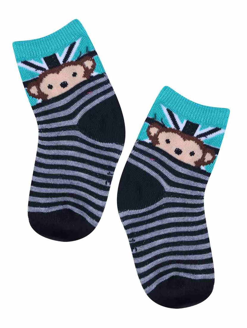 boys printed ankle length socks combo - 21588876 - Standard Image - 4