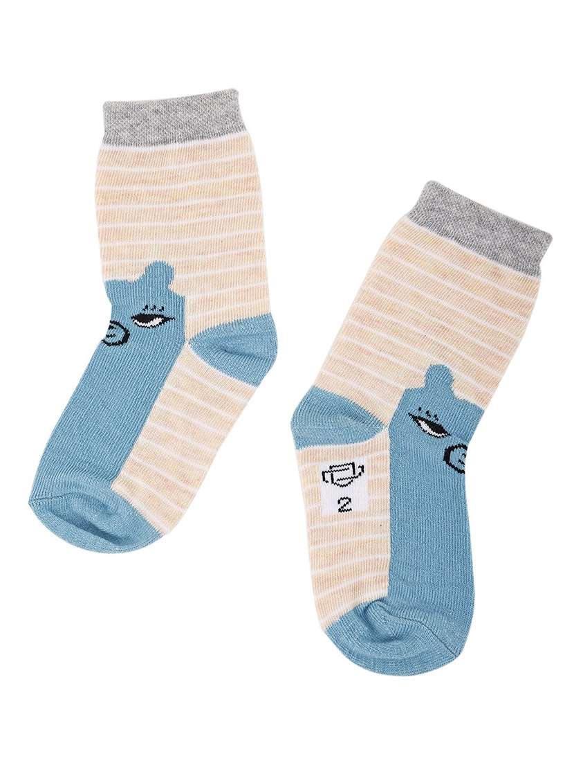 boys pack of 5 above ankle length sock - 21589097 -  Standard Image - 4