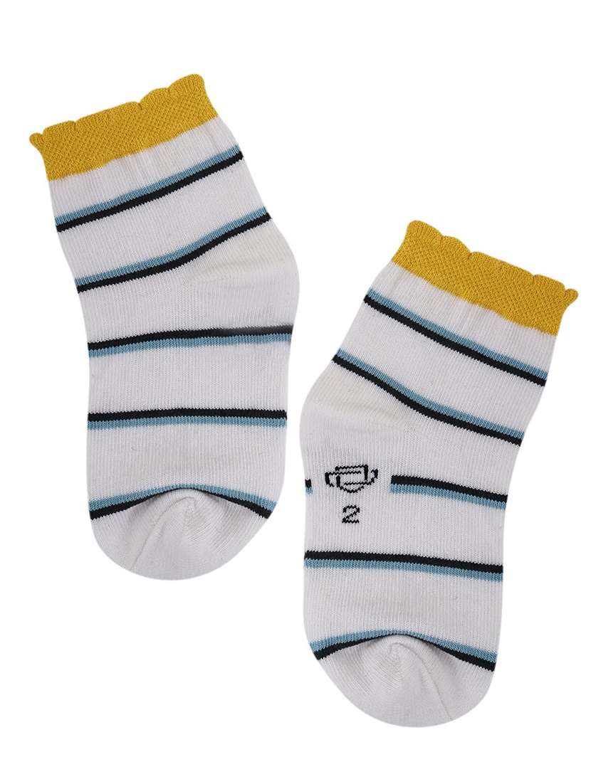 boys pack of 5 ankle length sock - 21589107 -  Standard Image - 4