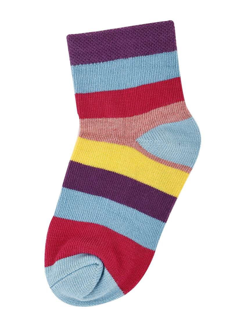 boys pack of 5 ankle length sock - 21589111 -  Standard Image - 4