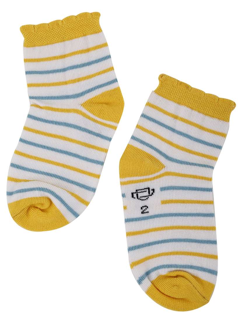 boys pack of 5 above ankle length sock - 21589127 -  Standard Image - 4