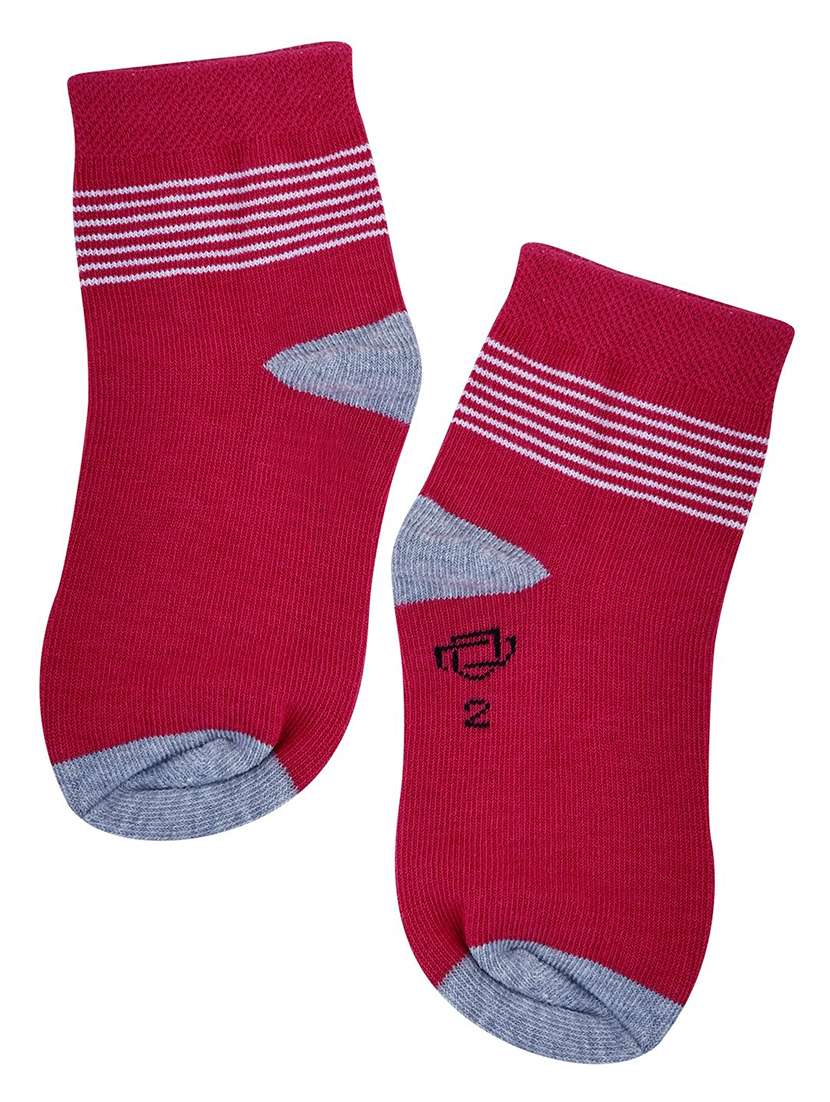 boys pack of 5 above ankle length sock - 21589130 -  Standard Image - 4