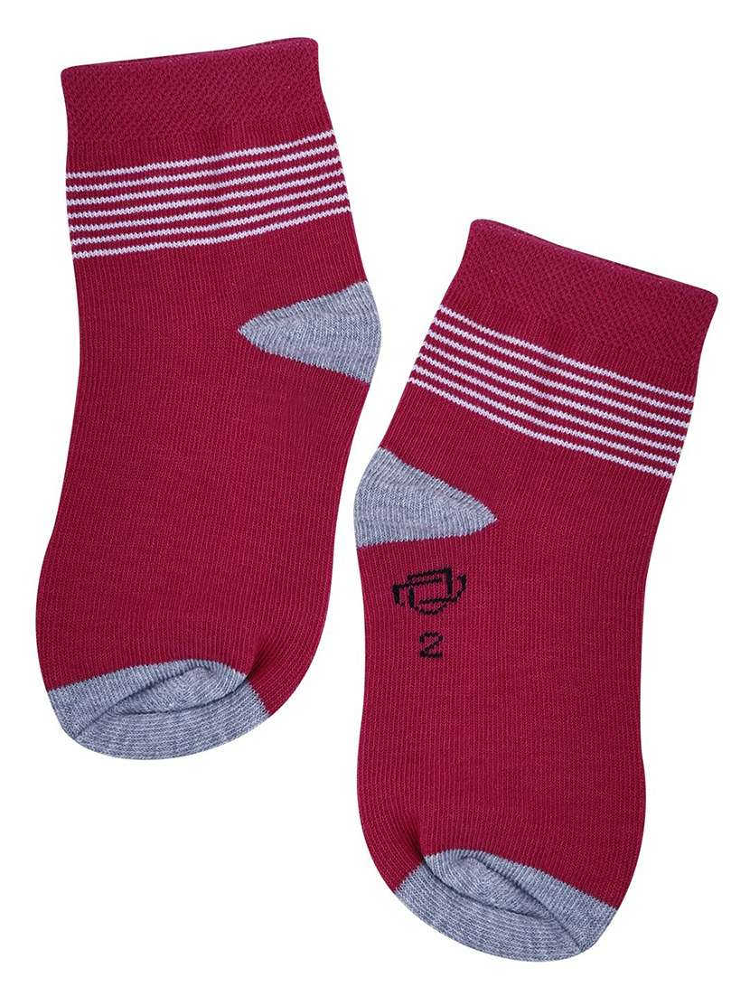 boys pack of 5 above ankle length sock - 21589133 -  Standard Image - 4