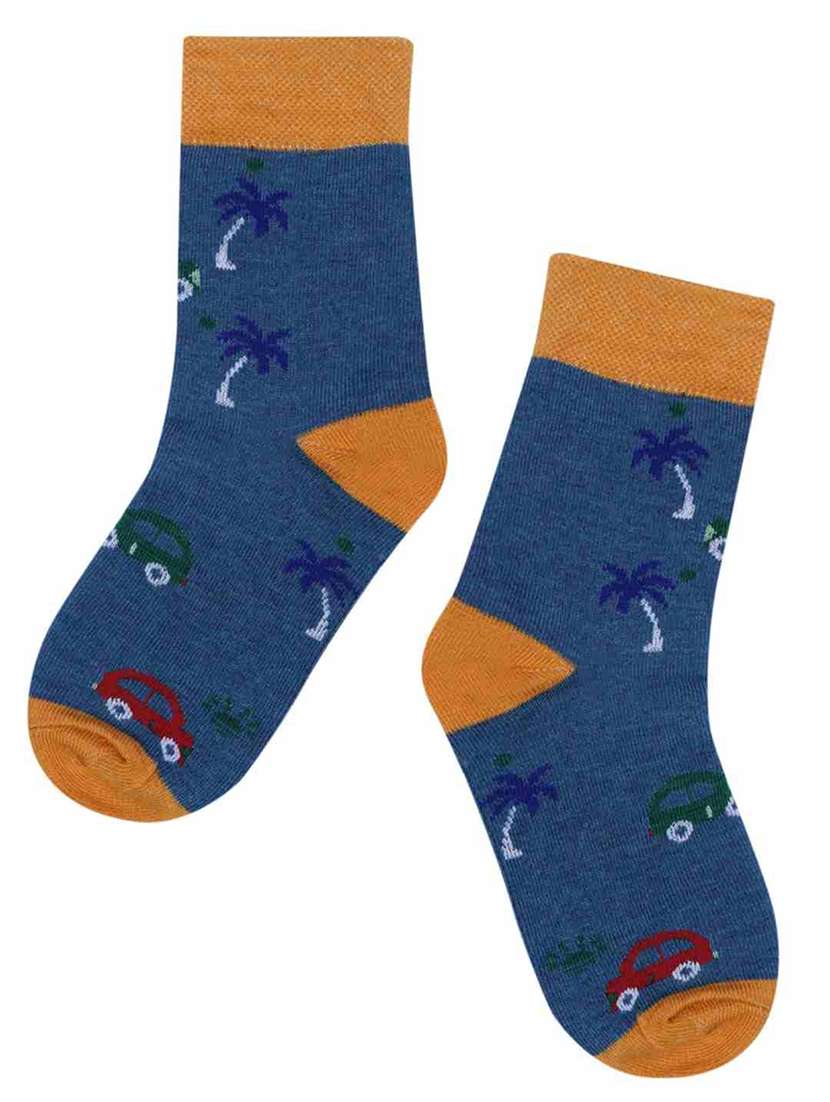 kids pack of 5 above ankle length socks - 21589153 -  Standard Image - 1