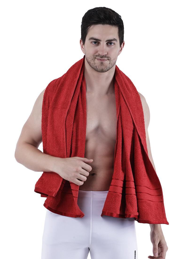 pack of 2 solid ultra-absorbent bath towel for men and women - 21589304 - Standard Image - 1