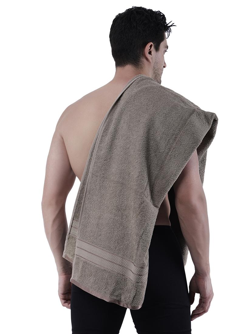 pack of 2 solid ultra-absorbent bath towel for men and women - 21589345 - Standard Image - 1