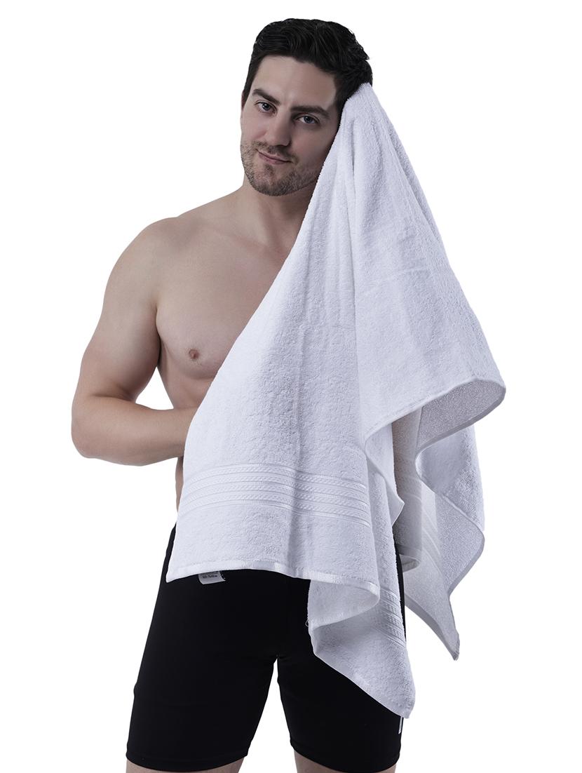 pack of 2 solid ultra-absorbent bath towel for men and women - 21589365 -  Standard Image - 1