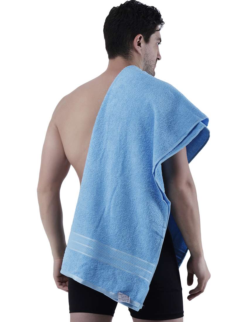 pack of 2 solid ultra-absorbent bath towel for men and women - 21589379 -  Standard Image - 1