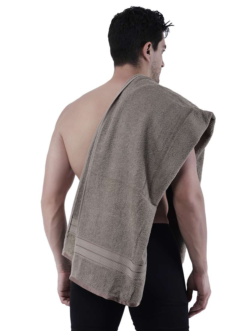 pack of 2 solid ultra-absorbent bath towel for men and women - 21589408 -  Standard Image - 1