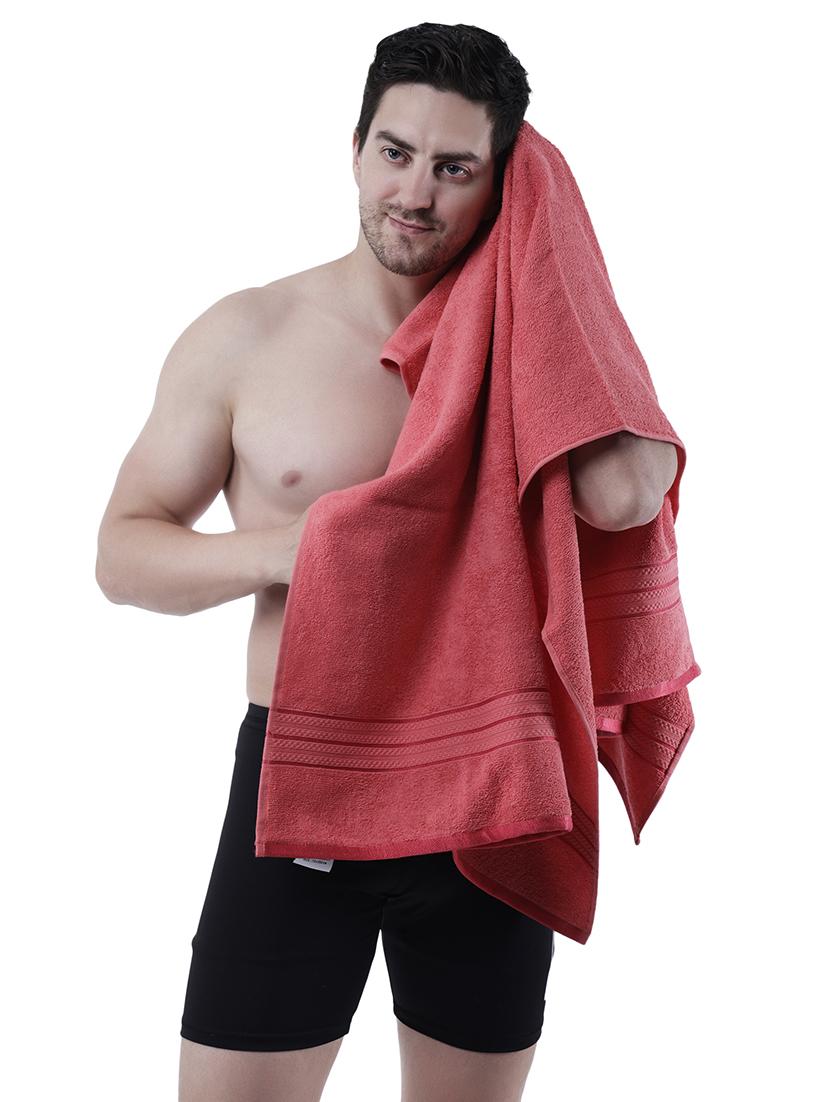 pack of 2 solid ultra-absorbent bath towel for men and women - 21589425 - Standard Image - 1