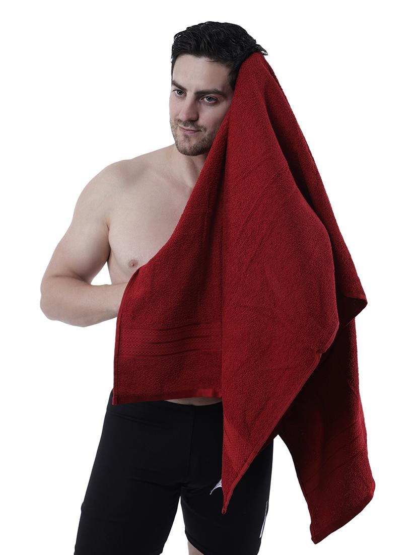 pack of 2 solid ultra-absorbent bath towel for men and women - 21589449 - Standard Image - 1