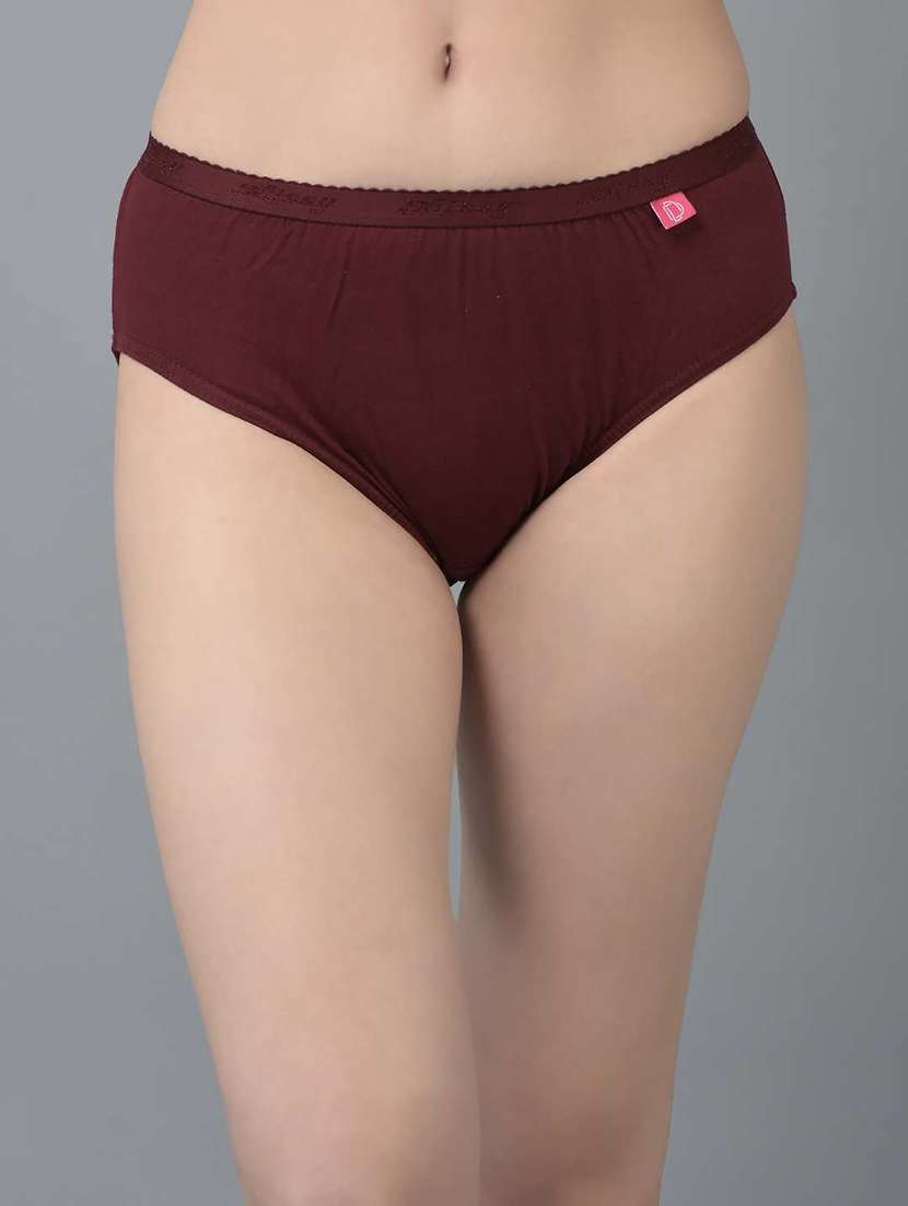 women solid mid rise hipster panty combo - 21592795 -  Standard Image - 1