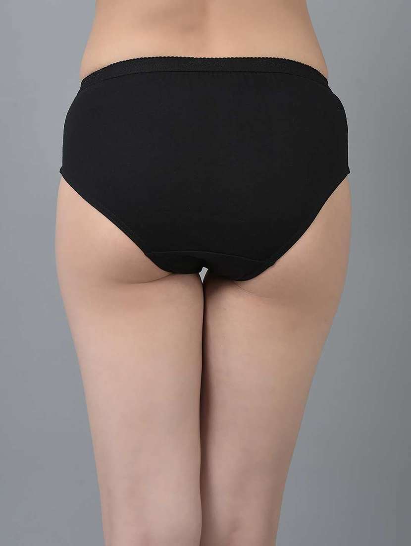 women solid mid rise hipster panty combo - 21592800 -  Standard Image - 1