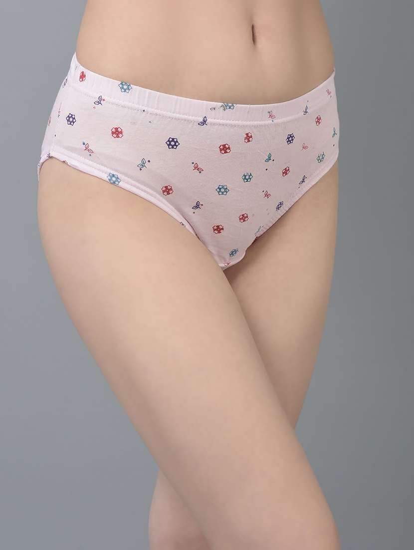 women printed mid rise hipster panty combo - 21592815 -  Standard Image - 4