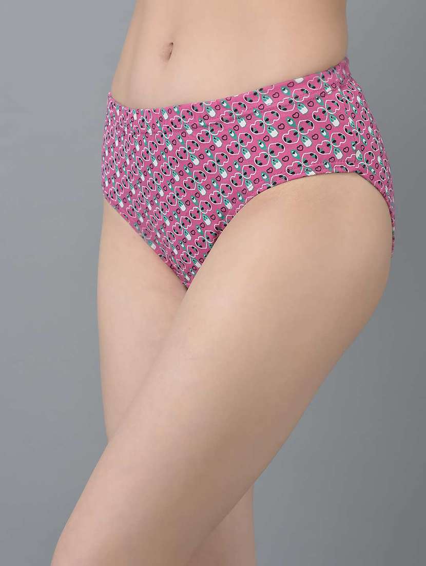 women printed mid rise hipster panty combo - 21592823 -  Standard Image - 1