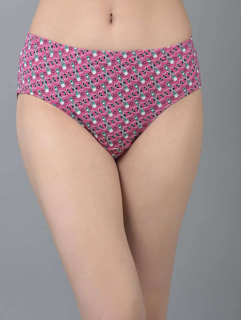 women printed mid rise hipster panty combo - 21592823 -  Standard Image - 4