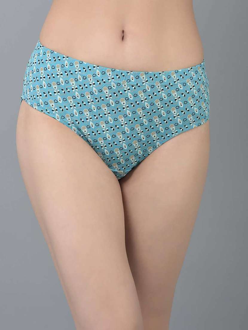 women printed mid rise hipster panty combo - 21592827 -  Standard Image - 1